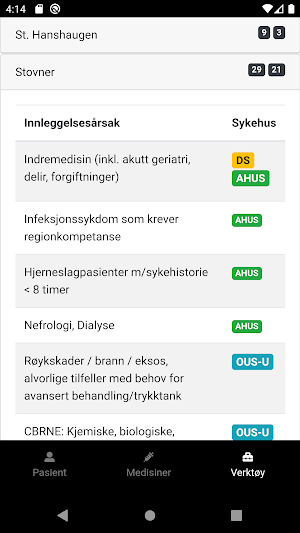 Prehospital Assistent Screenshot 2