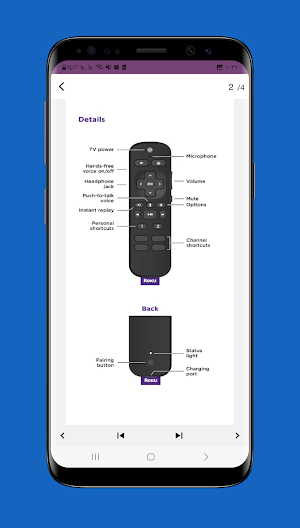 roku tv remote guide Screenshot 3