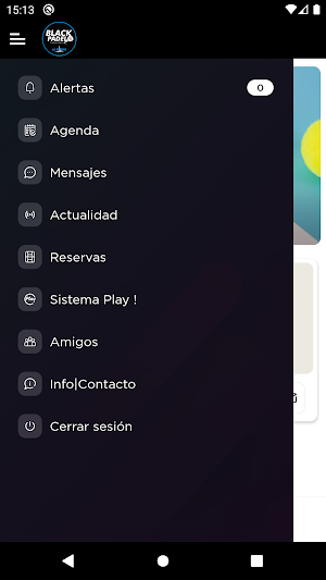 Black Padel La Serena Screenshot 1