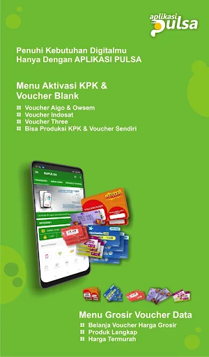 APLIKASI PULSA : Aplikasi Agen Pulsa & PPOB Screenshot 1