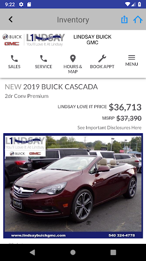 Lindsay Buick GMC Screenshot 3