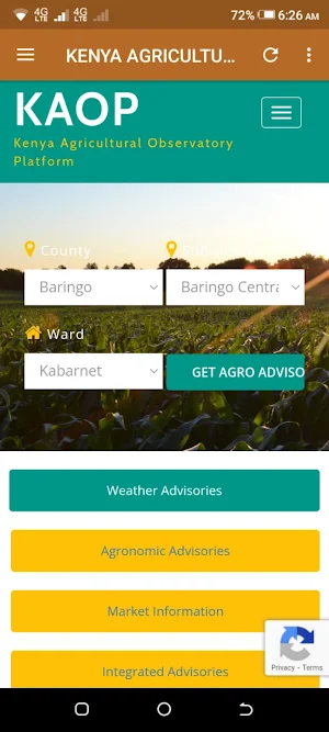 KALRO KAOP Weather Screenshot 3