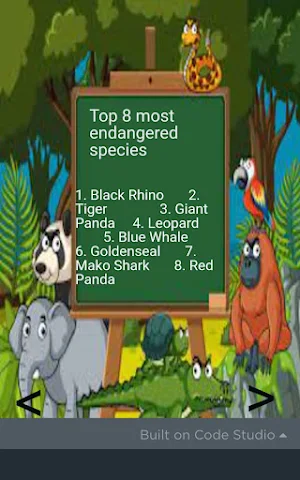 Endangered Species Screenshot 2