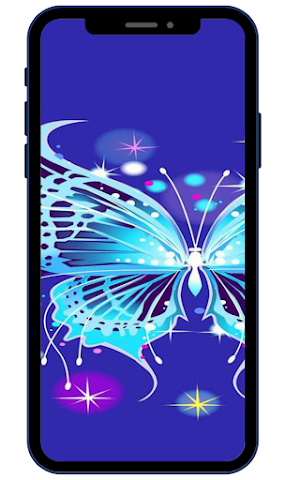 Neon Butterfly Wallpapers Screenshot 1