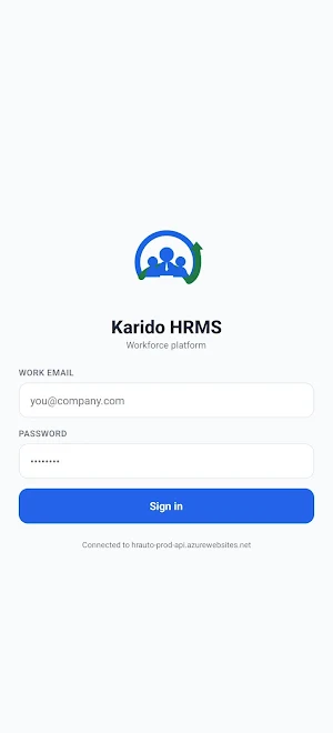 Karido HRMS Screenshot 0