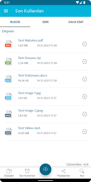 Safir Depo VGM Screenshot 1