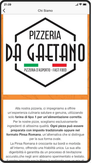 Pizzeria da Gaetano Screenshot 1