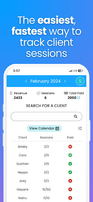 EZbook Fitness, Life Coach App Screenshot 0