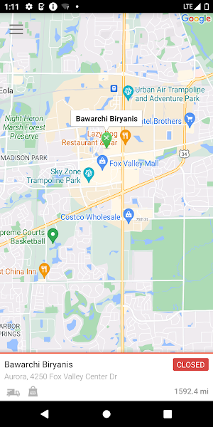 Bawarchi Biryanis Restaurant Screenshot 1