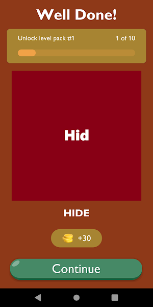Guess The Present Tense Game Screenshot 1
