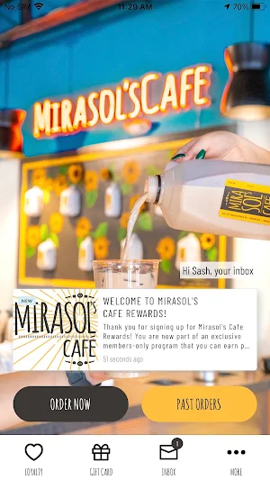 Mirasol's Cafe Official Screenshot 0