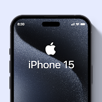 iPhone 15 icon pack, launcher