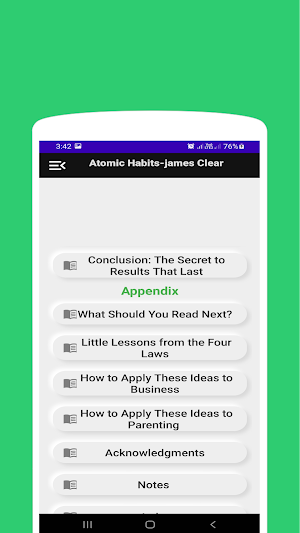 Atomic Habits Offline ebook Screenshot 3