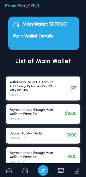 PrimeForexBot Screenshot 1