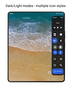 Control Center Z Fold, Tablet Screenshot 1