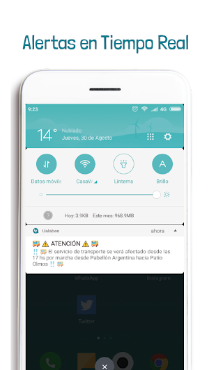 Ualabee - Recorridos, paradas y horarios Screenshot 3