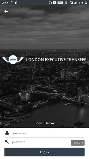 London Executive Transfers Screenshot 0