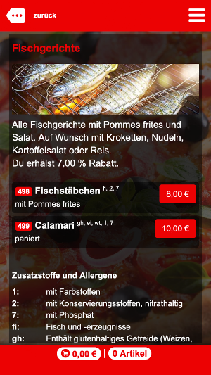 Pronto Pizza Screenshot 1