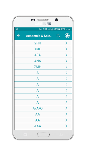 Abbreviation Screenshot 1