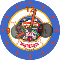 Minnesota Flag Watchface