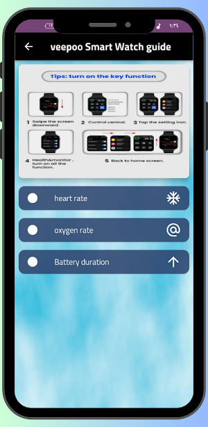Veepoo Smart Watch Guide Screenshot 0
