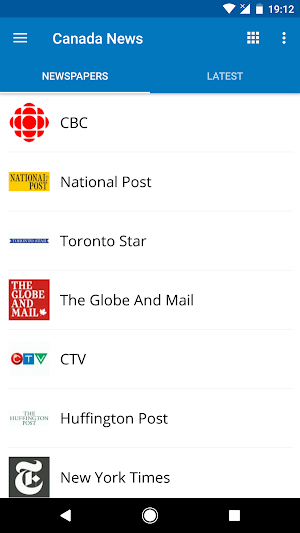 Canada News Screenshot 0