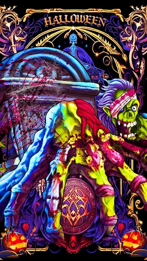 Halloween Color by number Screenshot 3