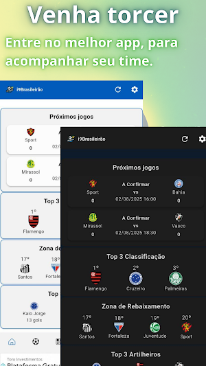 Brasileirão 2026 Screenshot 1