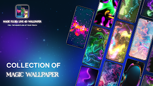 Magic fluid: Live 4D wallpaper Screenshot 1