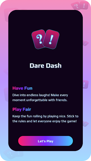 Dare Dash App: Party & Fun Screenshot 0
