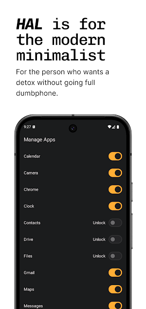 HAL – Hybrid App Launcher Screenshot 1