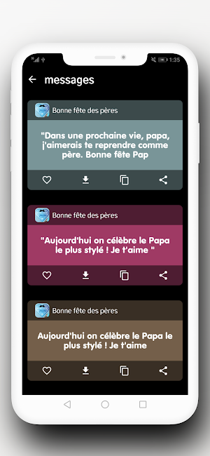 bonne fête des pères Screenshot 0