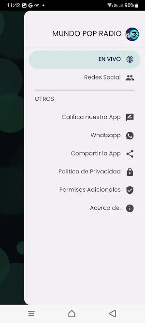 MUNDO POP RADIO Screenshot 2