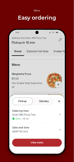 Oven 360 Pizza Troy Screenshot 2