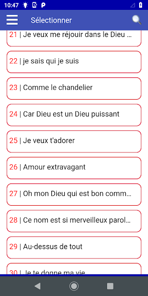 Louange & Adoration Chrétienne Screenshot 1