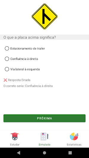Simulado do Detran - Placas para Prova Teórica Screenshot 2