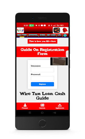 Wire Tun Loan : Cash Guide Screenshot 0