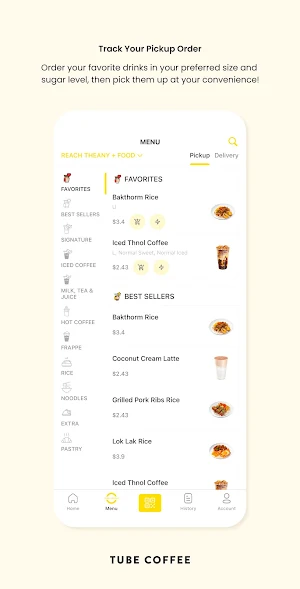 TUBE COFFEE Screenshot 1