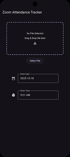 Attendance Tracker for Zoom Screenshot 0