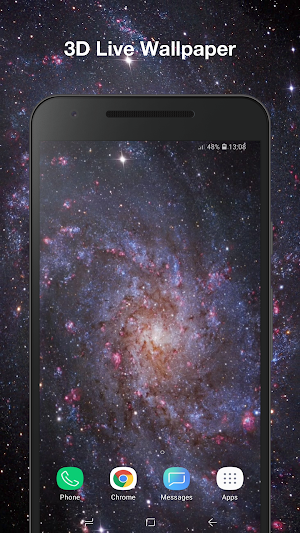 Space Particles Wallpaper Pro Screenshot 0
