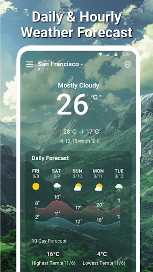 Weather Forecast-Live Radar Screenshot 1