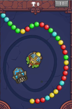 Colorful marble game Screenshot 0