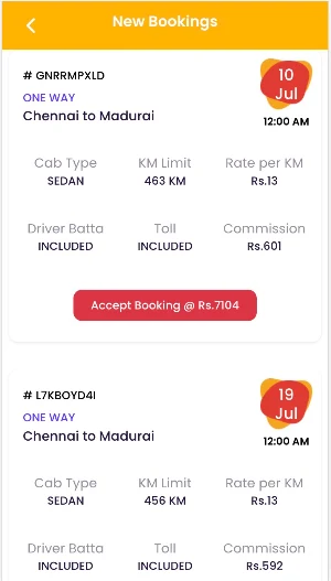 YAZH DROP TAXI - DRIVER APP Screenshot 2