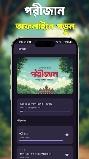 পরীজান-উপন্যাস Screenshot 2