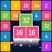 X2 Number Merge Puzzle