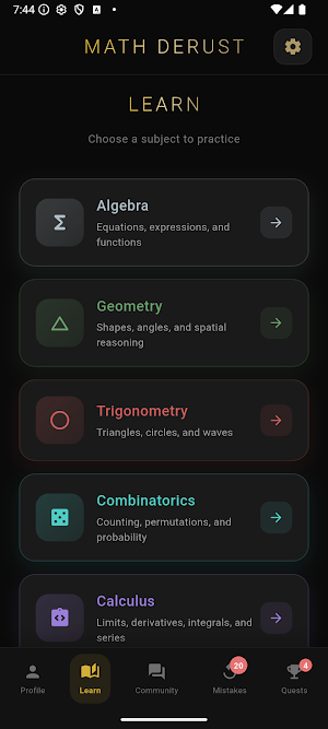 MathDerust Screenshot 2