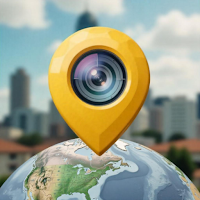 GPS Camera: Tracking Earth Map