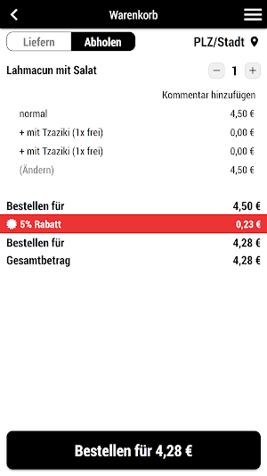 La Gondola Lieferservice Screenshot 1