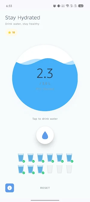 water Remaining Screenshot 0