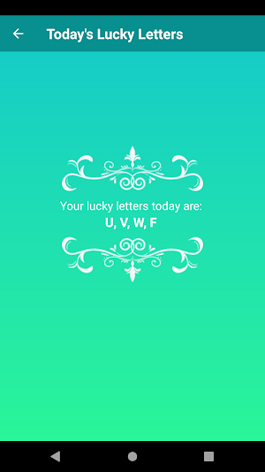 Lucky Numbers Today Screenshot 1